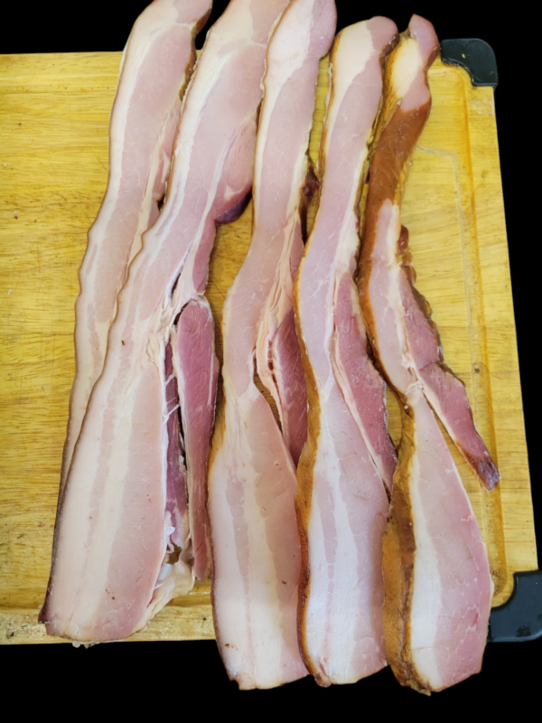 Hickory Smoked organic bacon - In House made