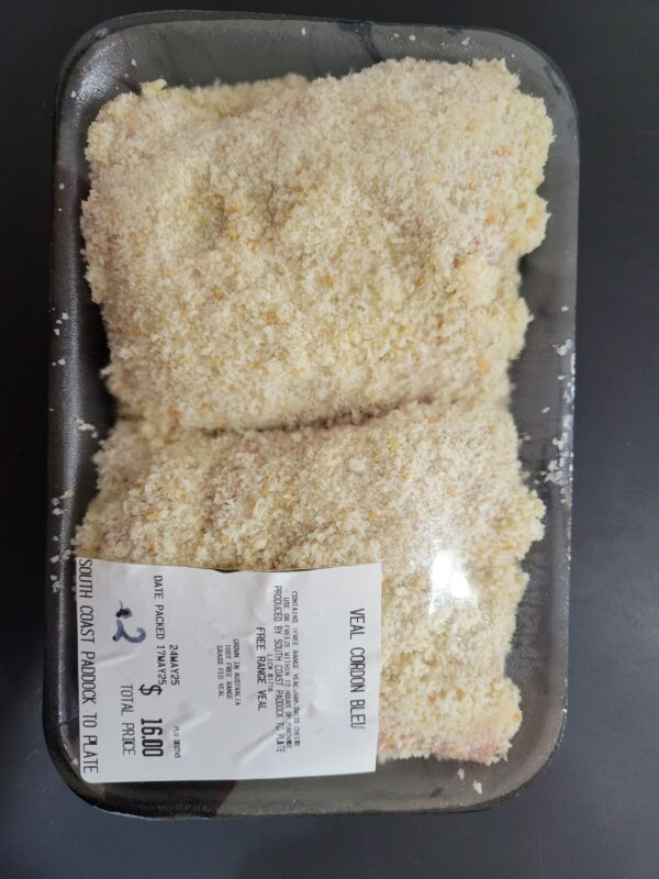 Veal Cordon Bleu - Made in house