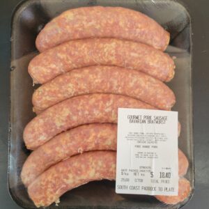 German Bratwurst Sausages